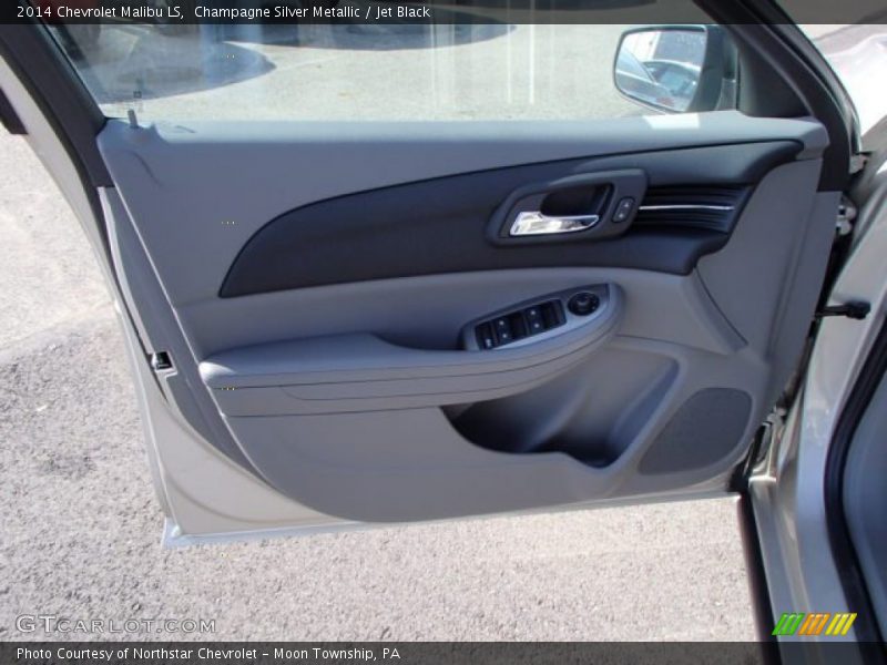 Champagne Silver Metallic / Jet Black 2014 Chevrolet Malibu LS