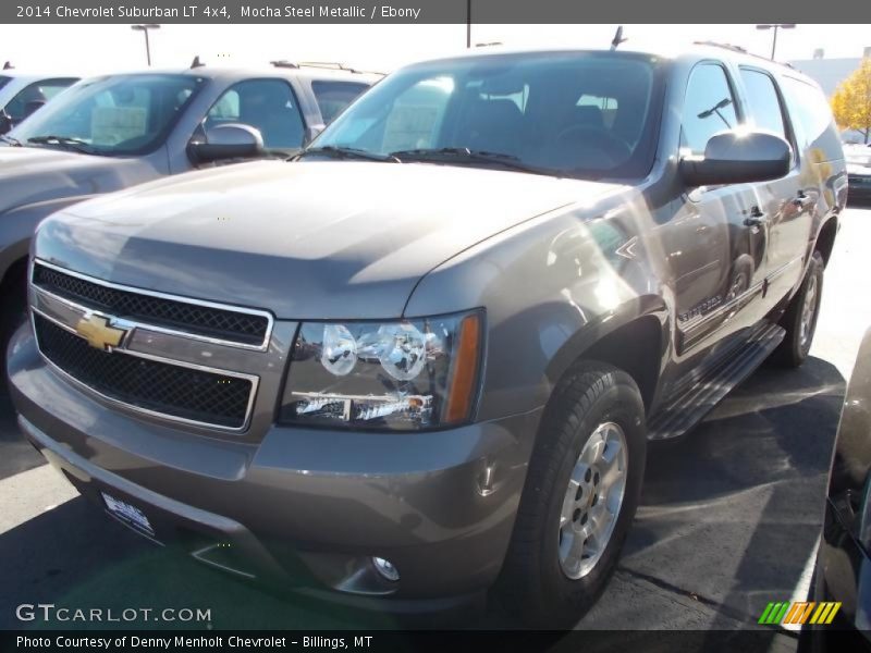 Mocha Steel Metallic / Ebony 2014 Chevrolet Suburban LT 4x4