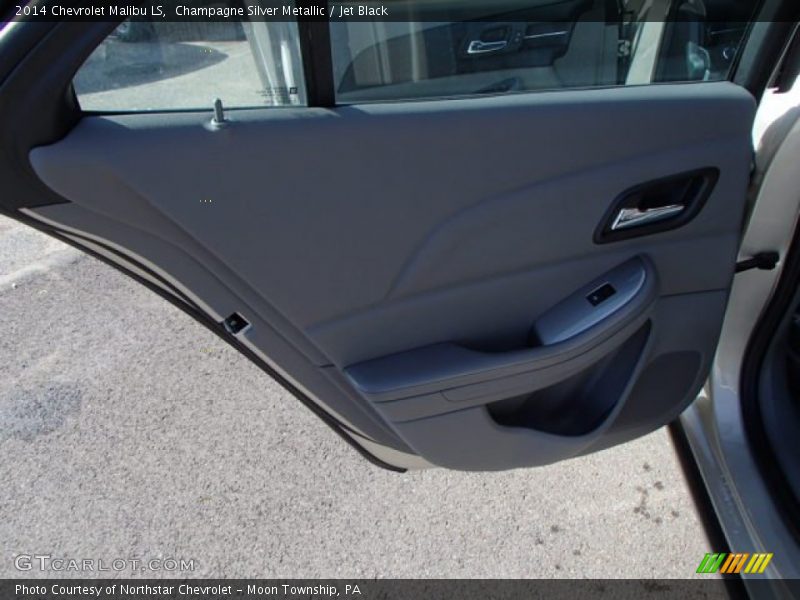 Champagne Silver Metallic / Jet Black 2014 Chevrolet Malibu LS