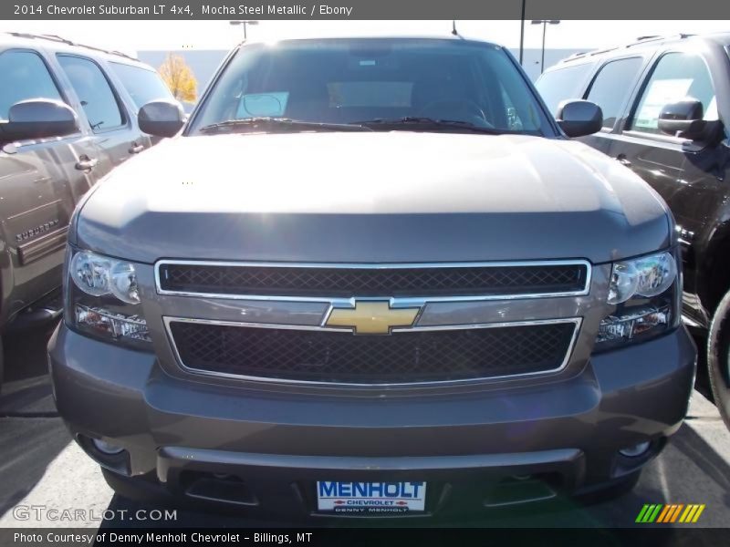 Mocha Steel Metallic / Ebony 2014 Chevrolet Suburban LT 4x4