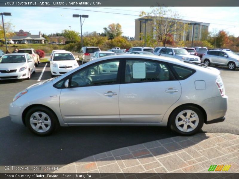 Classic Silver Metallic / Gray 2008 Toyota Prius Hybrid