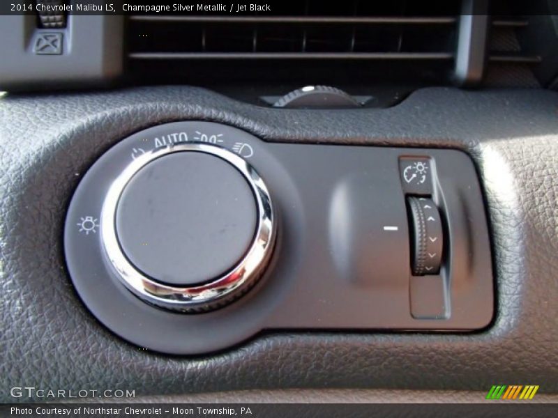 Champagne Silver Metallic / Jet Black 2014 Chevrolet Malibu LS