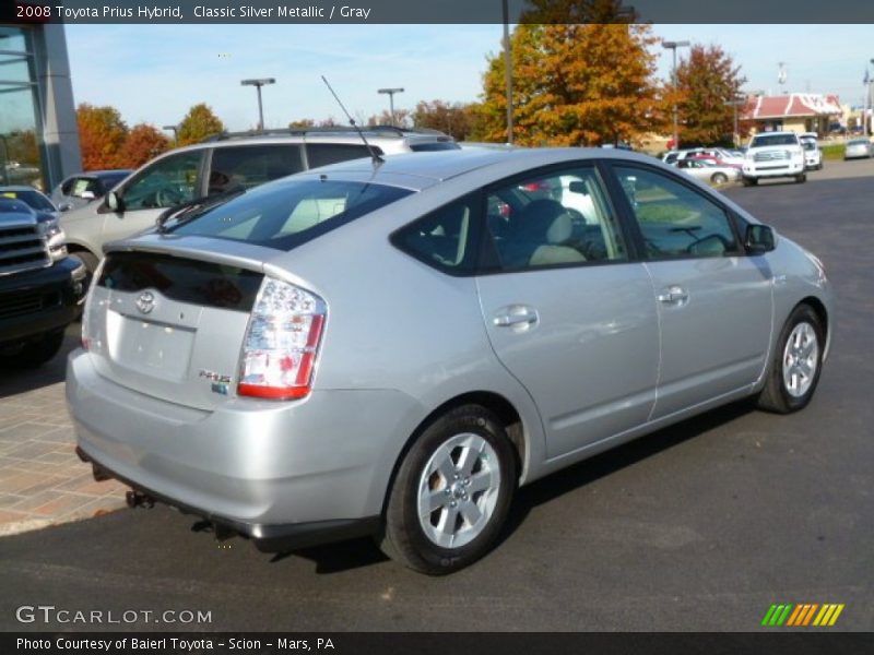 Classic Silver Metallic / Gray 2008 Toyota Prius Hybrid