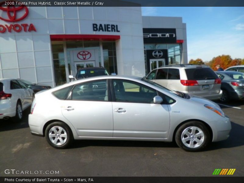 Classic Silver Metallic / Gray 2008 Toyota Prius Hybrid