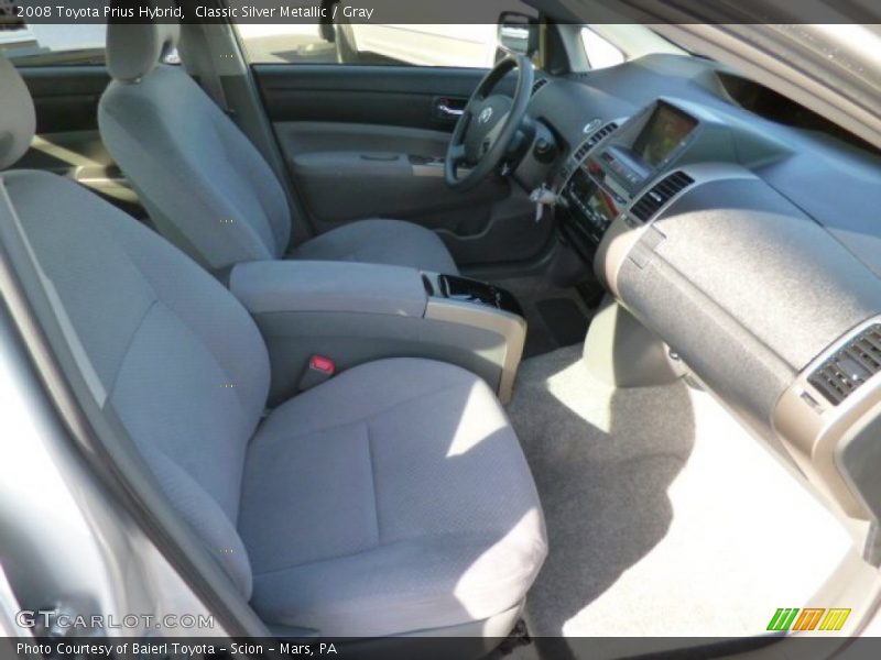 Classic Silver Metallic / Gray 2008 Toyota Prius Hybrid