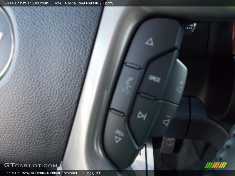 Mocha Steel Metallic / Ebony 2014 Chevrolet Suburban LT 4x4