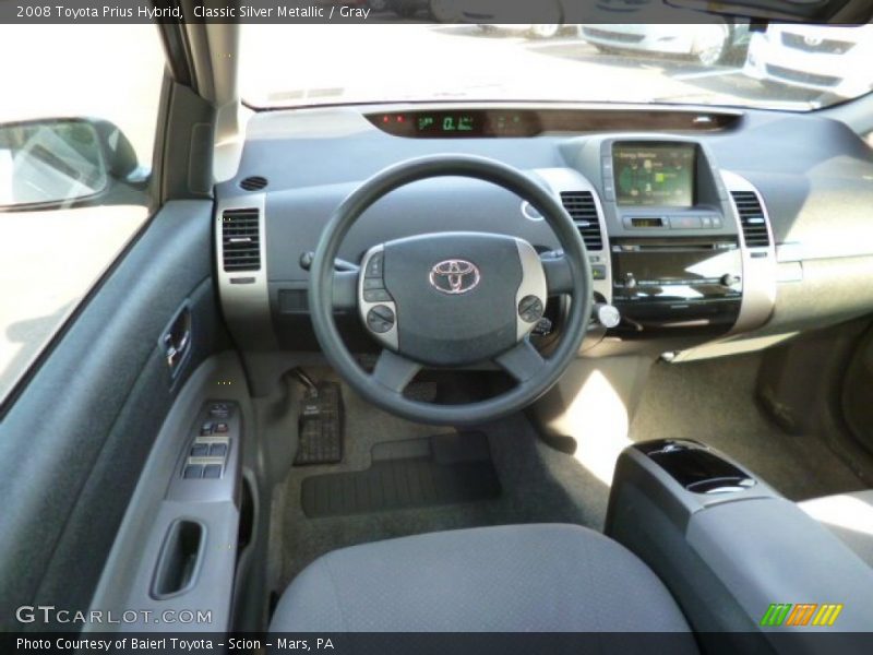 Classic Silver Metallic / Gray 2008 Toyota Prius Hybrid