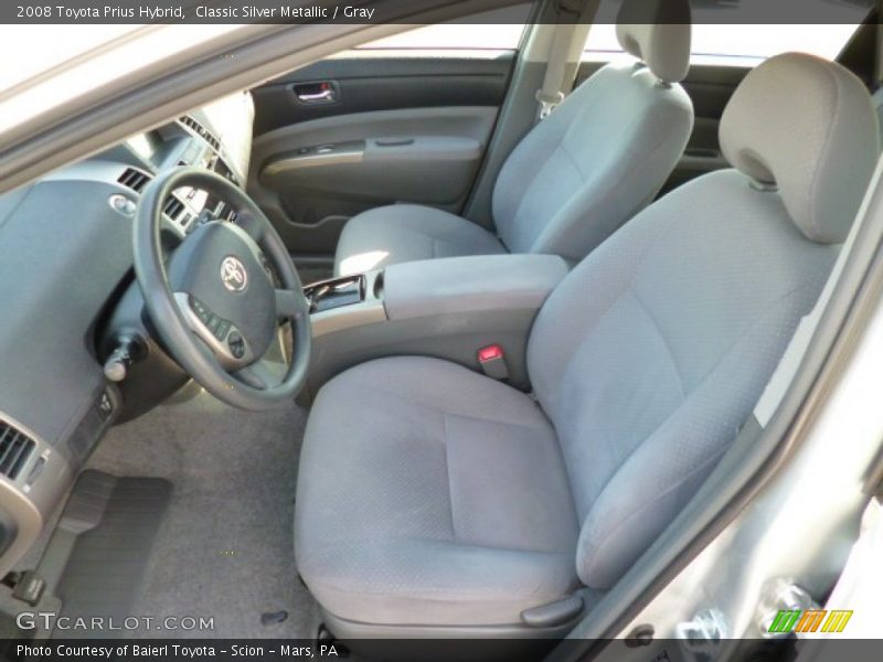 Classic Silver Metallic / Gray 2008 Toyota Prius Hybrid