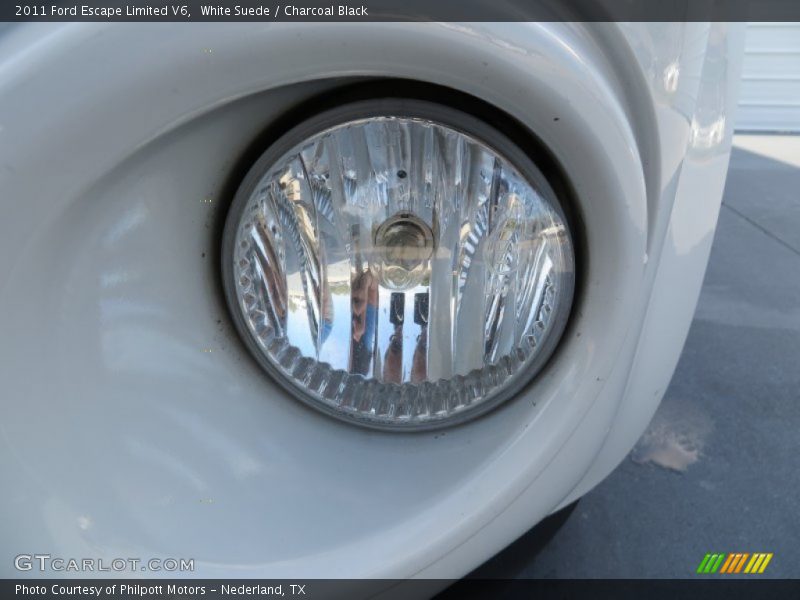 White Suede / Charcoal Black 2011 Ford Escape Limited V6