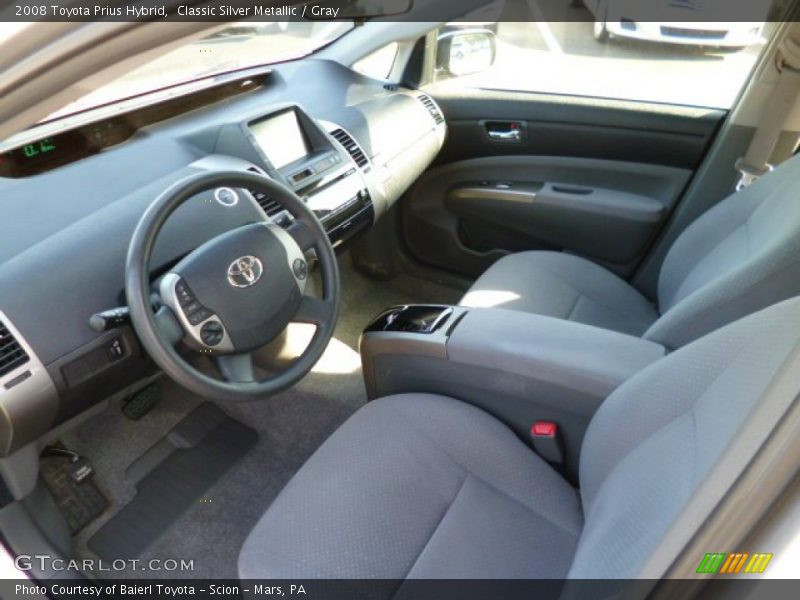 Classic Silver Metallic / Gray 2008 Toyota Prius Hybrid
