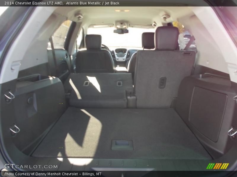 Atlantis Blue Metallic / Jet Black 2014 Chevrolet Equinox LTZ AWD