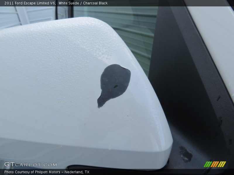 White Suede / Charcoal Black 2011 Ford Escape Limited V6