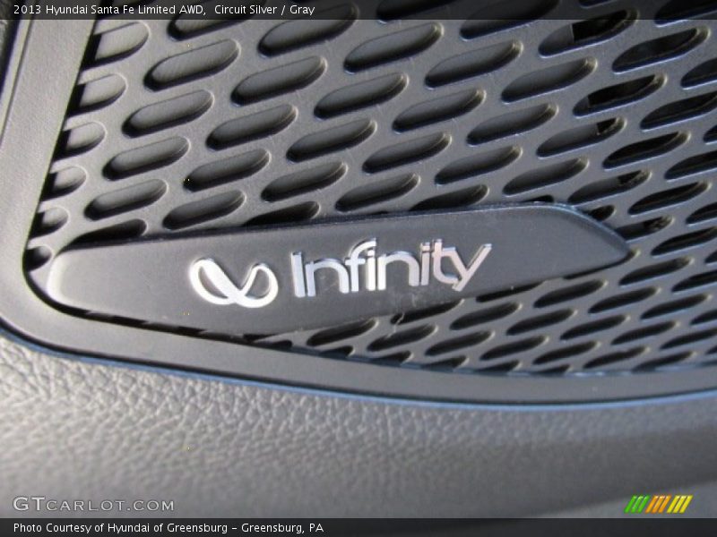 Circuit Silver / Gray 2013 Hyundai Santa Fe Limited AWD