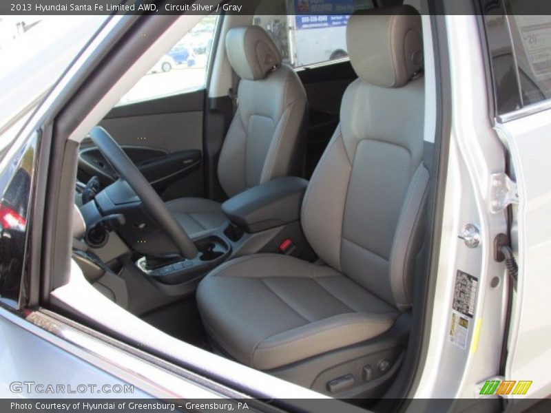 Circuit Silver / Gray 2013 Hyundai Santa Fe Limited AWD