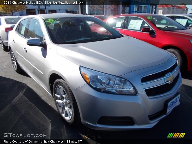 Silver Ice Metallic / Jet Black 2013 Chevrolet Malibu ECO