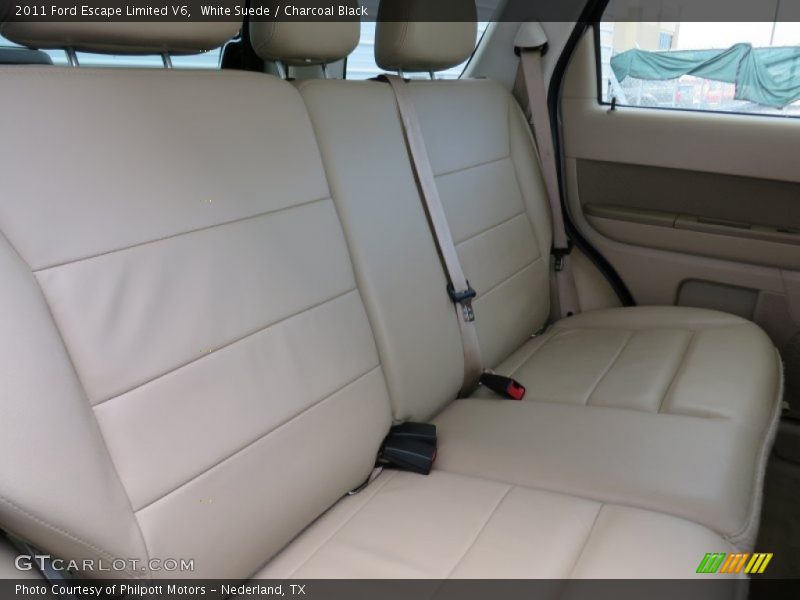 White Suede / Charcoal Black 2011 Ford Escape Limited V6
