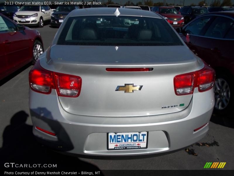 Silver Ice Metallic / Jet Black 2013 Chevrolet Malibu ECO