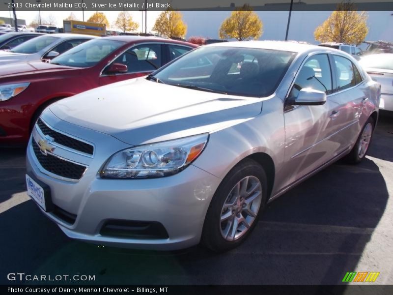 Silver Ice Metallic / Jet Black 2013 Chevrolet Malibu ECO