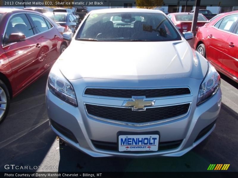 Silver Ice Metallic / Jet Black 2013 Chevrolet Malibu ECO