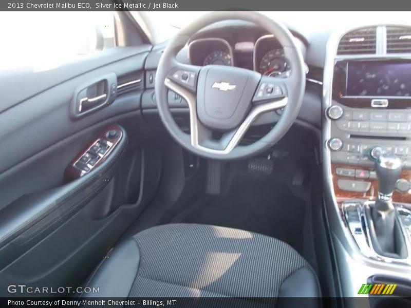 Silver Ice Metallic / Jet Black 2013 Chevrolet Malibu ECO