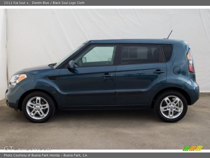 Denim Blue / Black Soul Logo Cloth 2011 Kia Soul +