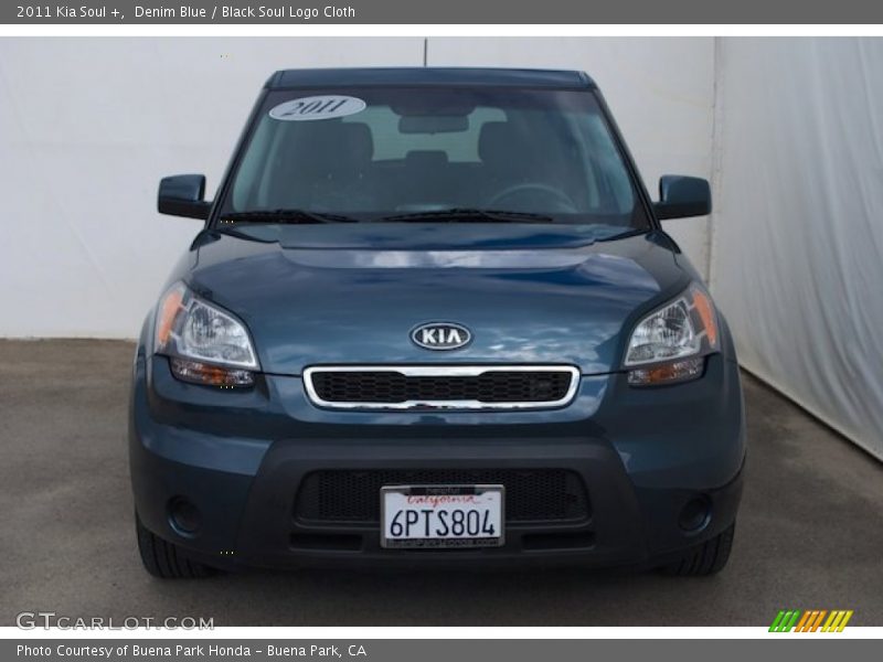 Denim Blue / Black Soul Logo Cloth 2011 Kia Soul +