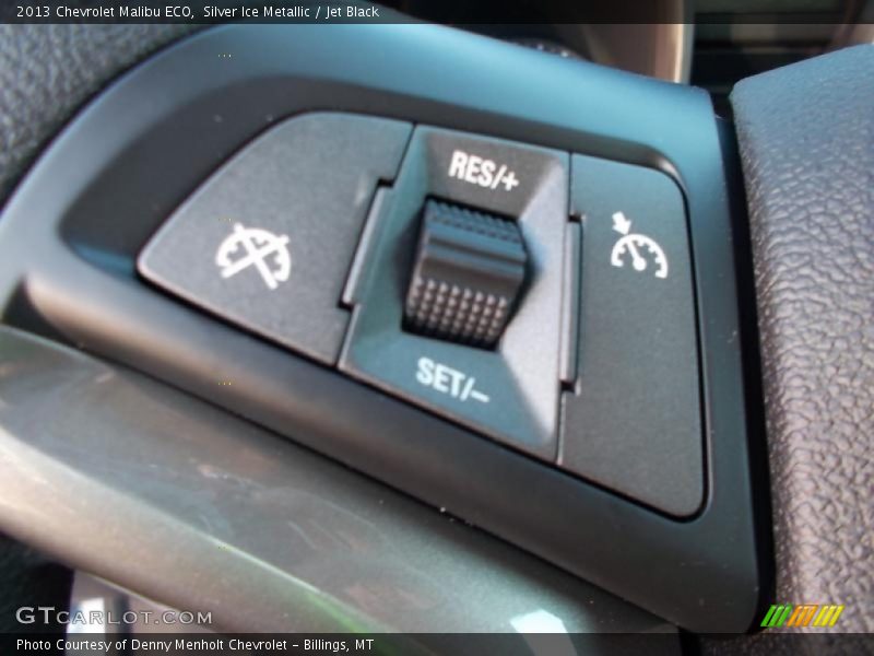 Silver Ice Metallic / Jet Black 2013 Chevrolet Malibu ECO