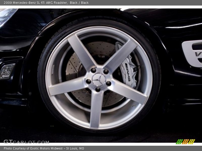 Custom Wheels of 2009 SL 65 AMG Roadster