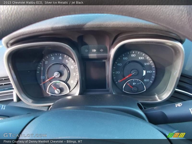 Silver Ice Metallic / Jet Black 2013 Chevrolet Malibu ECO