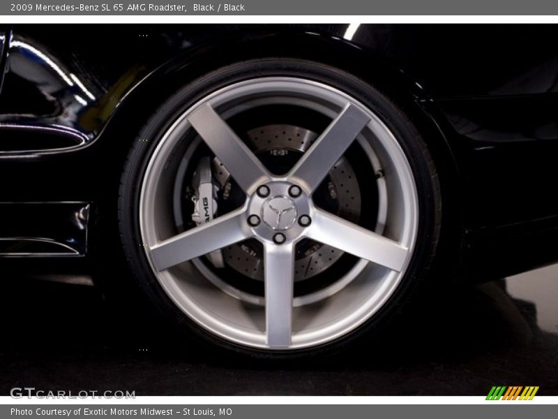 Custom Wheels of 2009 SL 65 AMG Roadster