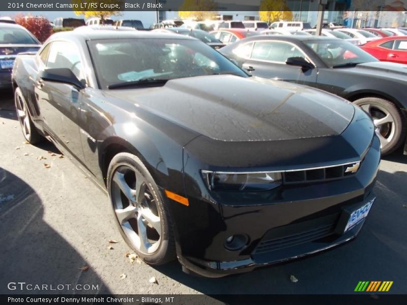 Black / Black 2014 Chevrolet Camaro LT/RS Coupe