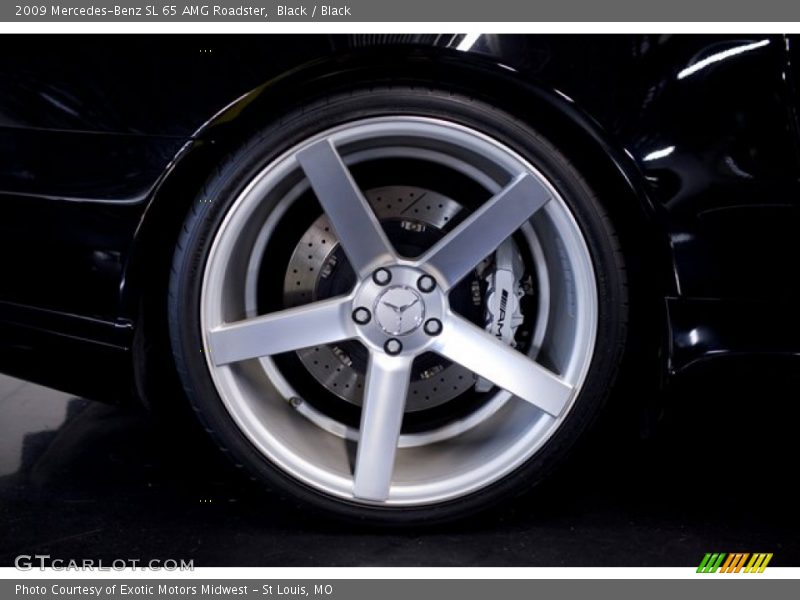 Custom Wheels of 2009 SL 65 AMG Roadster