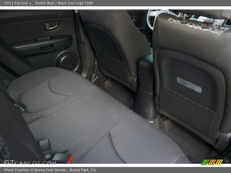 Denim Blue / Black Soul Logo Cloth 2011 Kia Soul +