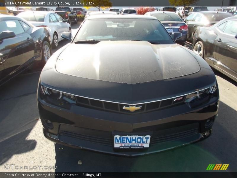 Black / Black 2014 Chevrolet Camaro LT/RS Coupe