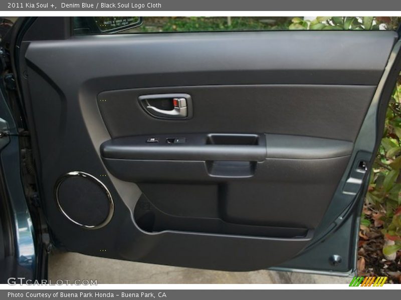Denim Blue / Black Soul Logo Cloth 2011 Kia Soul +
