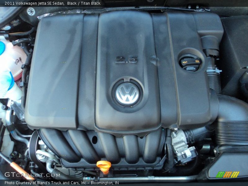 Black / Titan Black 2011 Volkswagen Jetta SE Sedan