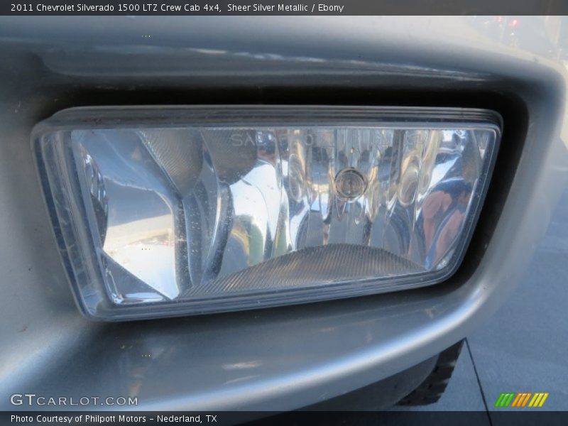 Sheer Silver Metallic / Ebony 2011 Chevrolet Silverado 1500 LTZ Crew Cab 4x4
