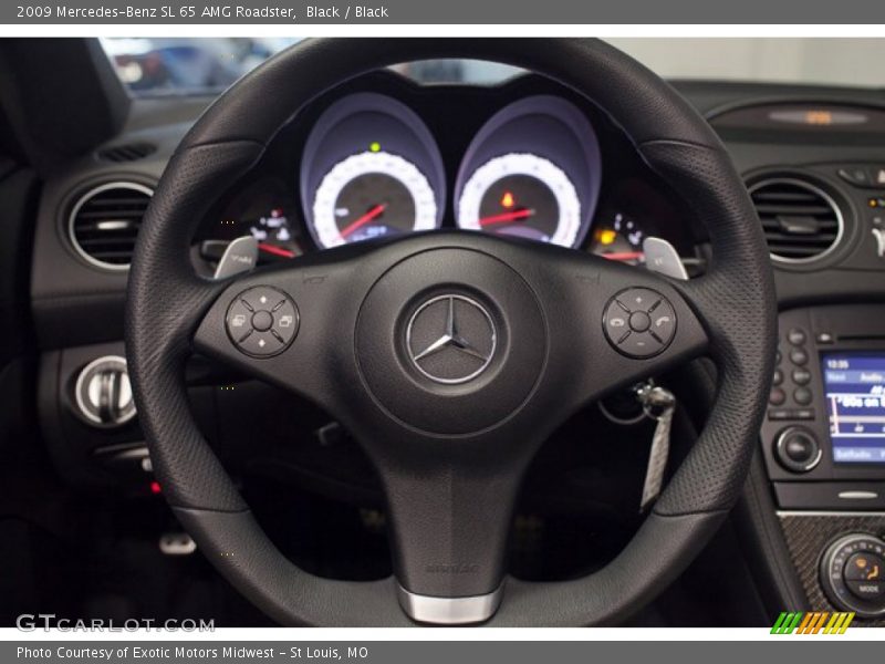  2009 SL 65 AMG Roadster Steering Wheel