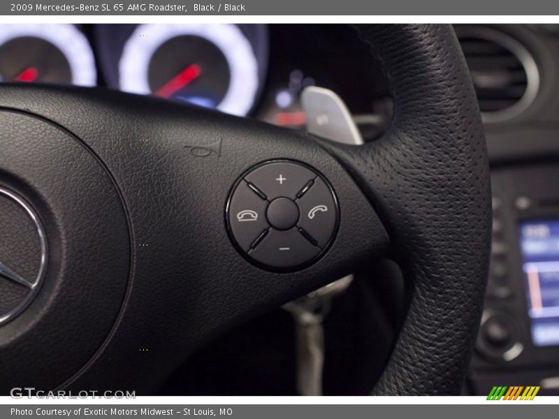 Controls of 2009 SL 65 AMG Roadster