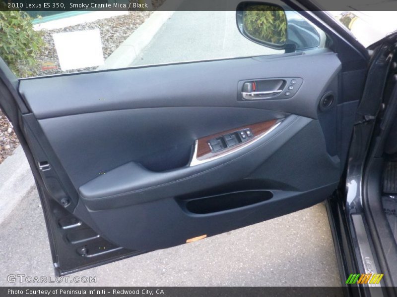Smoky Granite Mica / Black 2010 Lexus ES 350