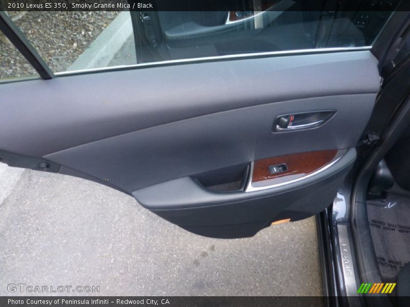 Smoky Granite Mica / Black 2010 Lexus ES 350