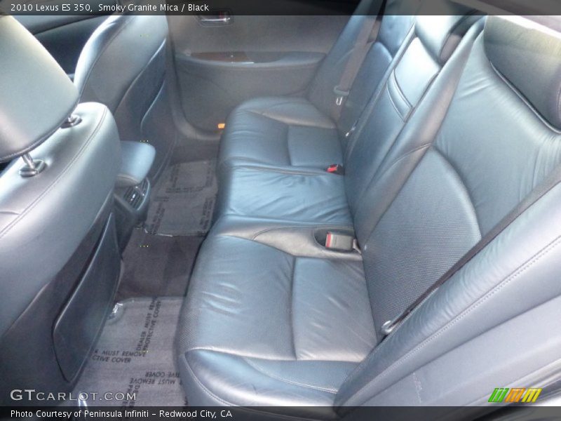 Smoky Granite Mica / Black 2010 Lexus ES 350