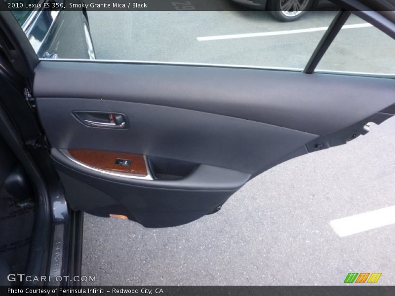 Smoky Granite Mica / Black 2010 Lexus ES 350