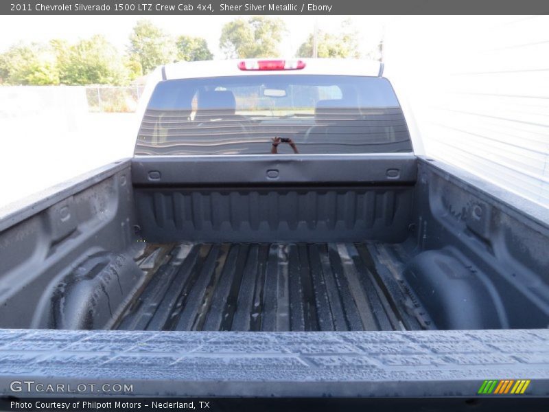 Sheer Silver Metallic / Ebony 2011 Chevrolet Silverado 1500 LTZ Crew Cab 4x4