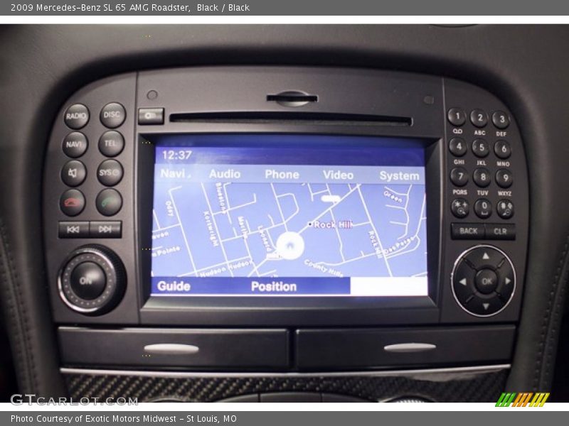 Navigation of 2009 SL 65 AMG Roadster