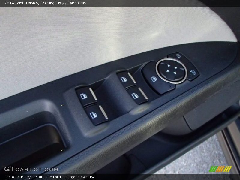 Sterling Gray / Earth Gray 2014 Ford Fusion S