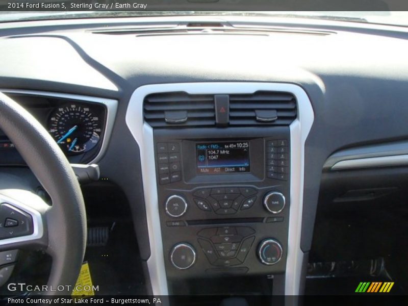 Sterling Gray / Earth Gray 2014 Ford Fusion S