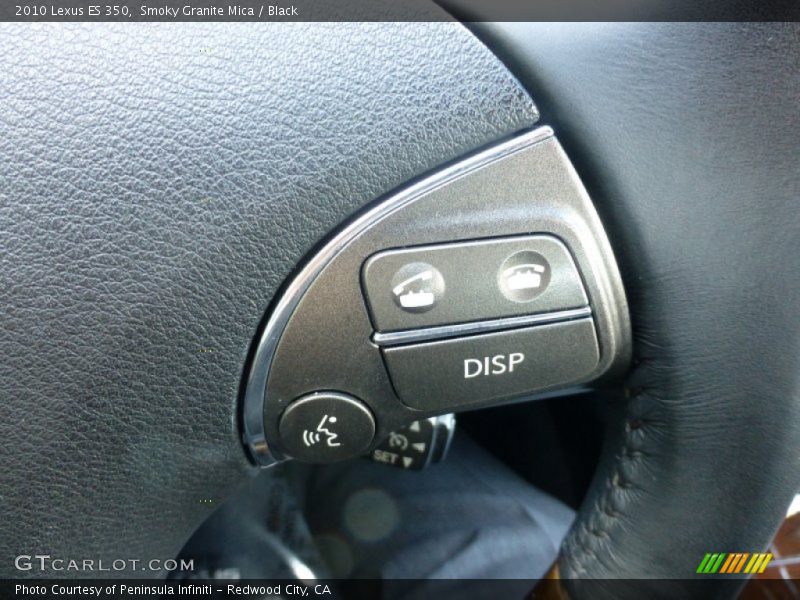 Smoky Granite Mica / Black 2010 Lexus ES 350