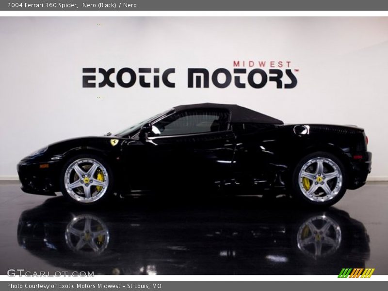 Nero (Black) / Nero 2004 Ferrari 360 Spider