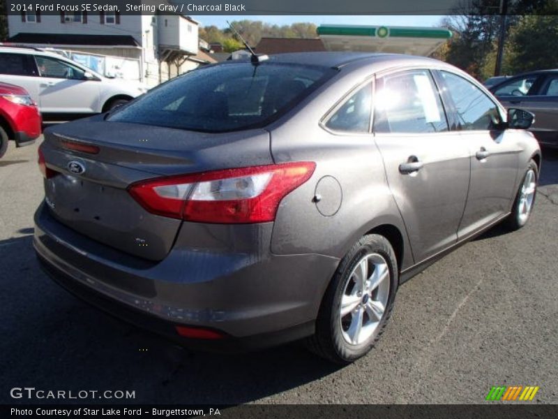 Sterling Gray / Charcoal Black 2014 Ford Focus SE Sedan
